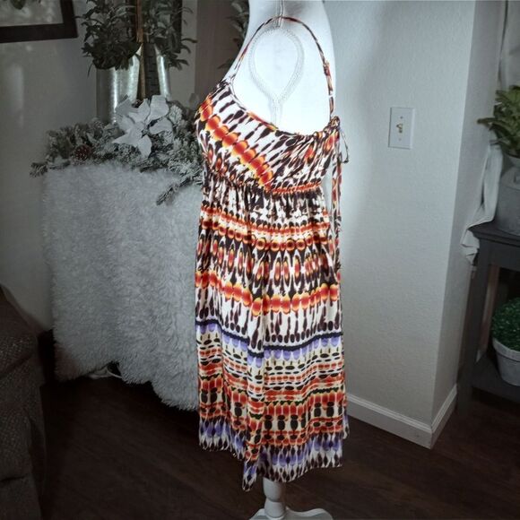 SPAGHETTI STRAP MULTICOLOR DRESS SZ.S/M EUC - Picture 5 of 7